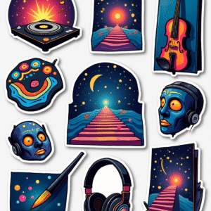 School Subjects - Sticker Sheet v4